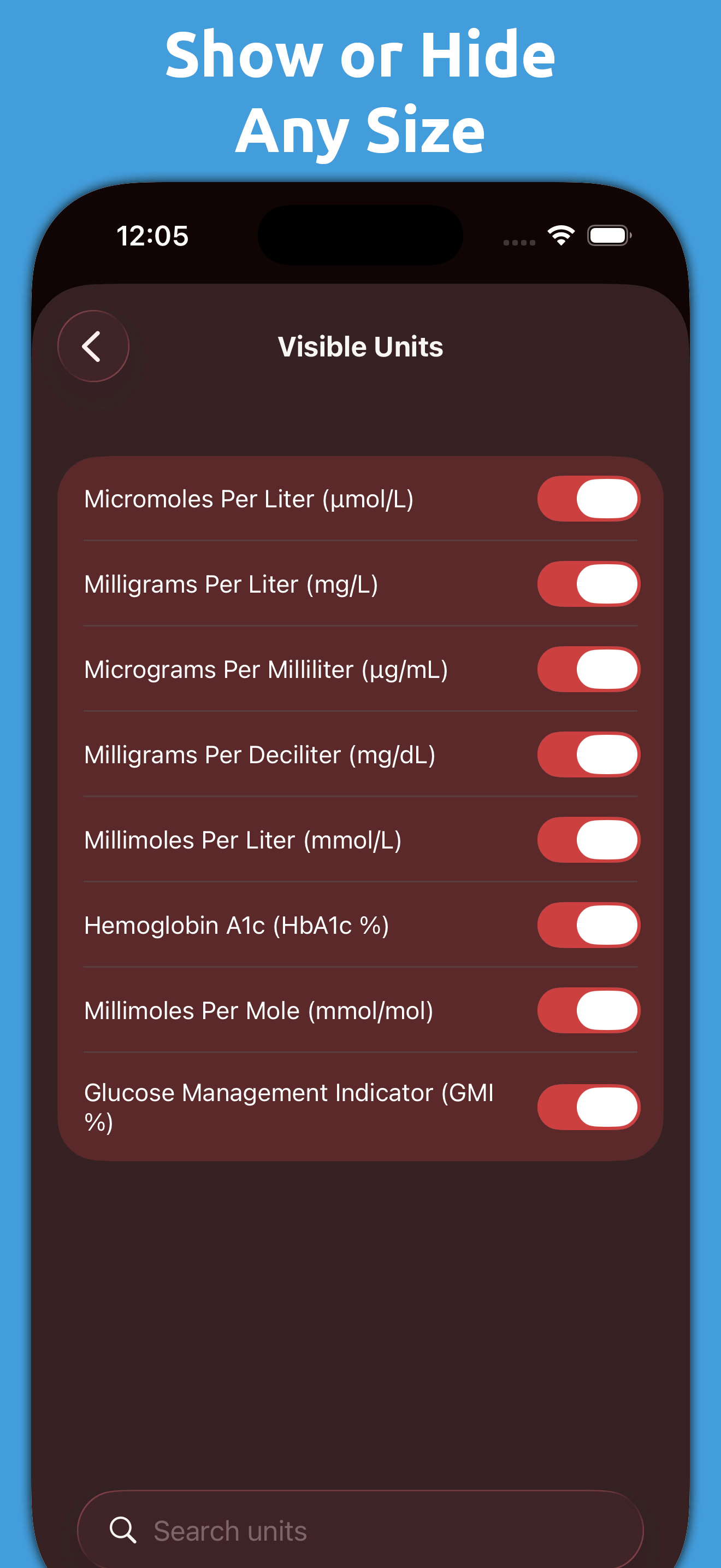 Blood Sugar Converter PRO+ screenshot 4