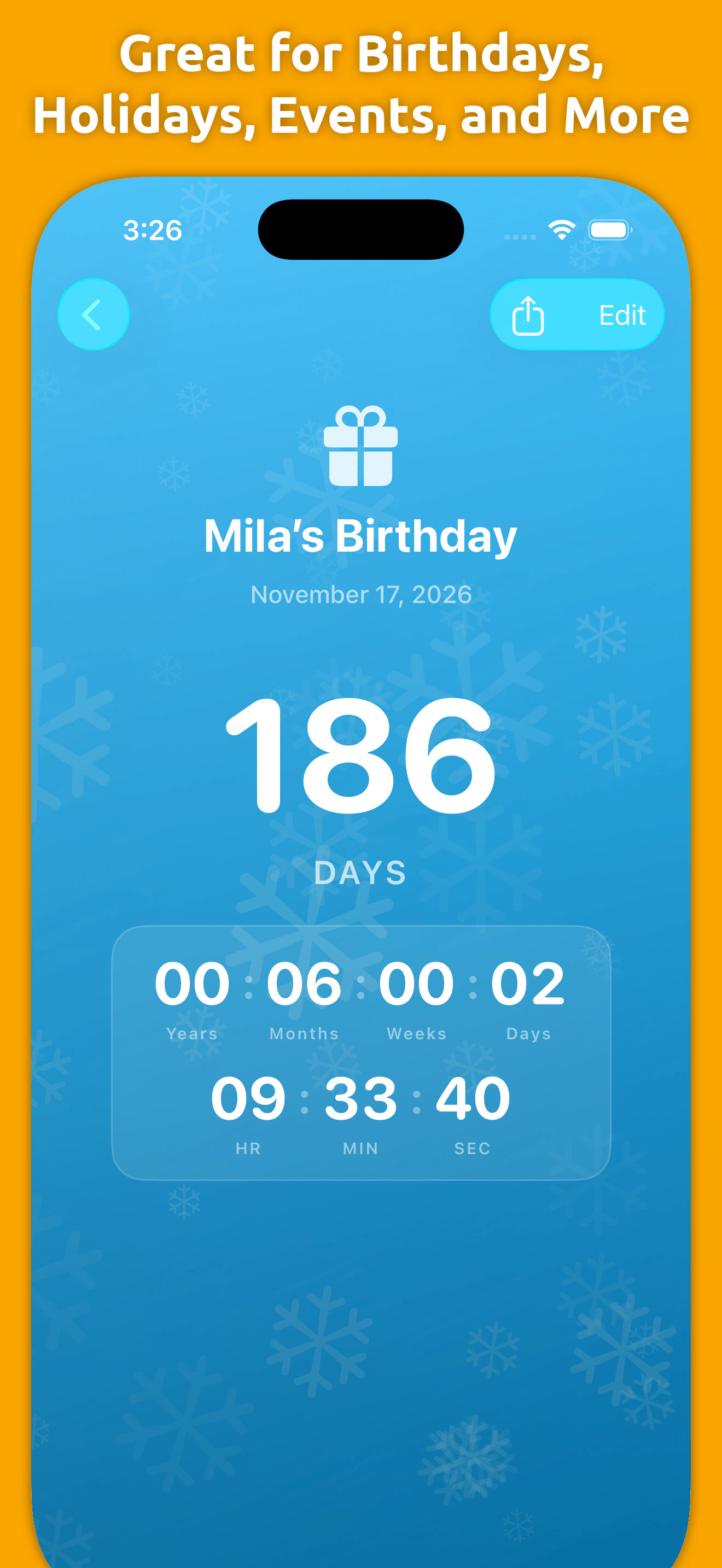 Countdown Days Timer & Widgets screenshot 2