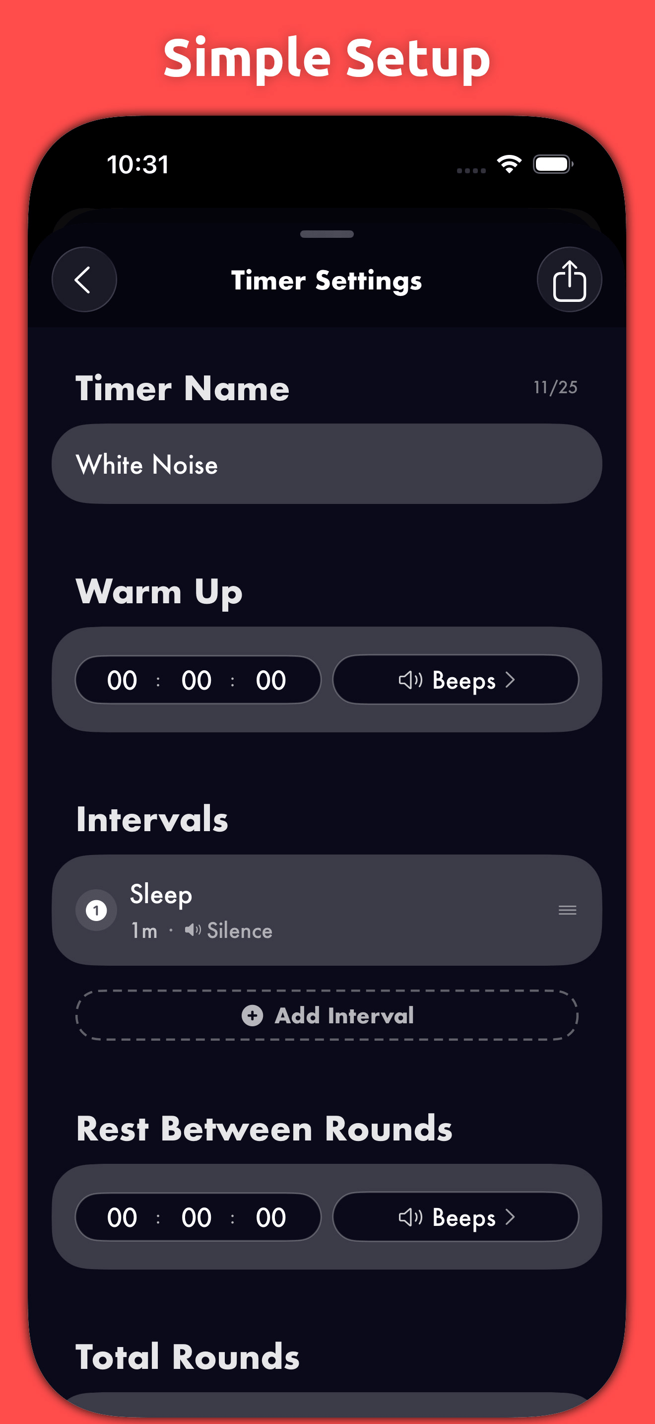 Interval Timer: BeepWatch screenshot 3