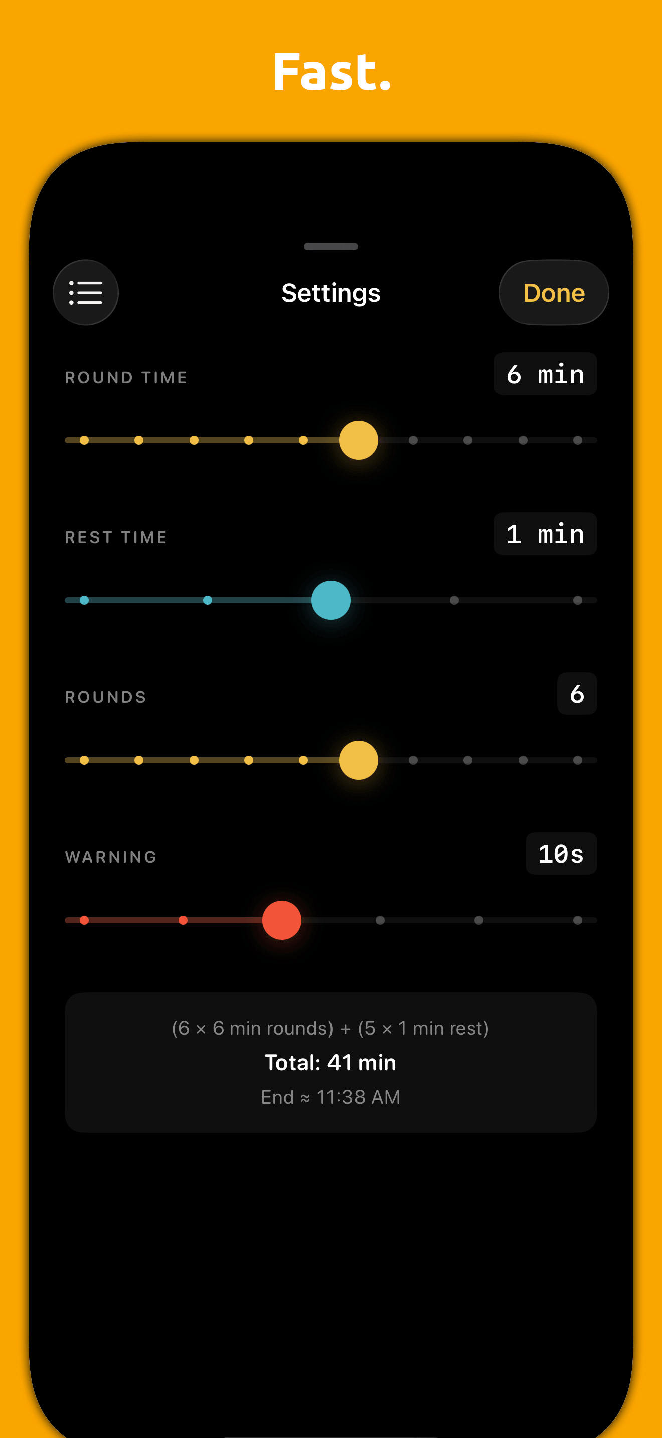 Jiu-Jitsu Round Timer screenshot 2