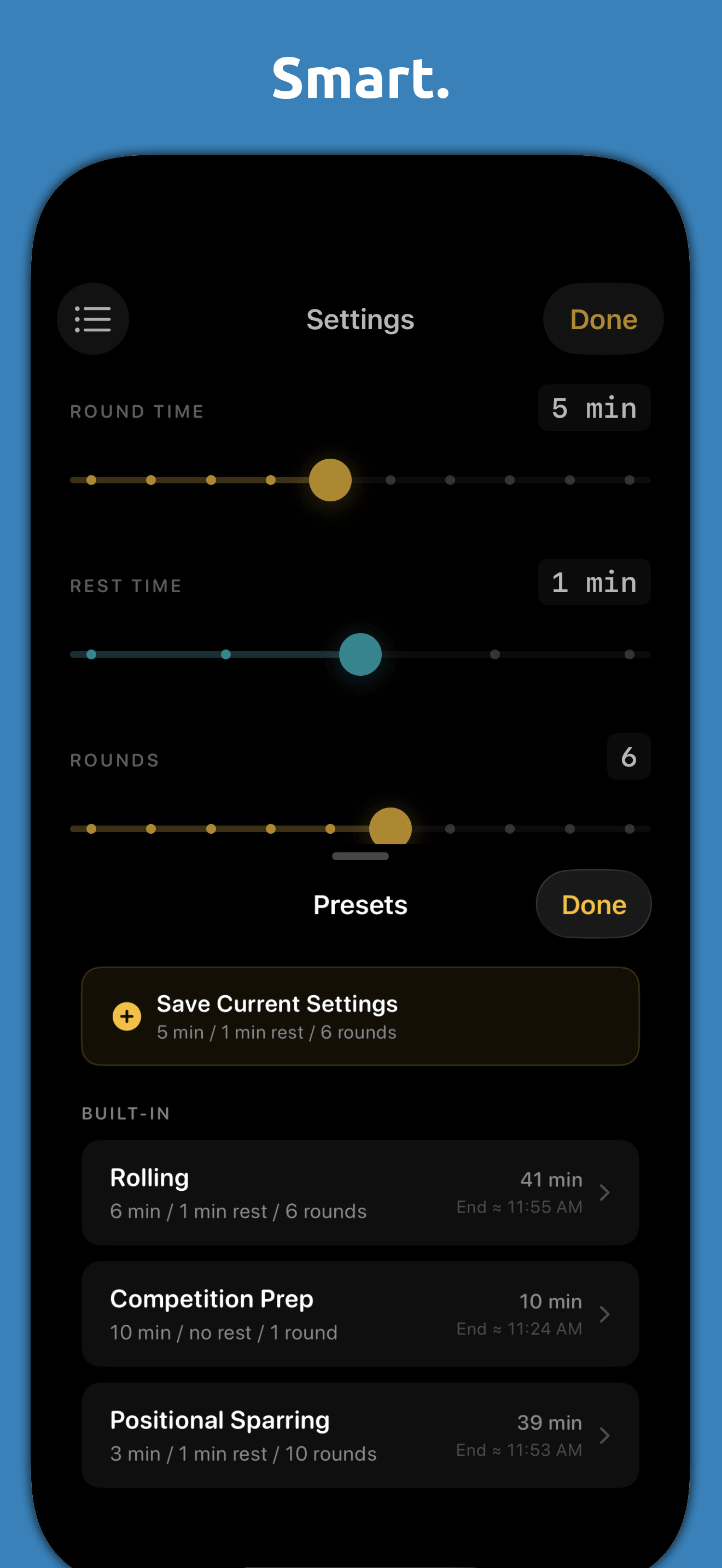 Jiu-Jitsu Round Timer screenshot 3