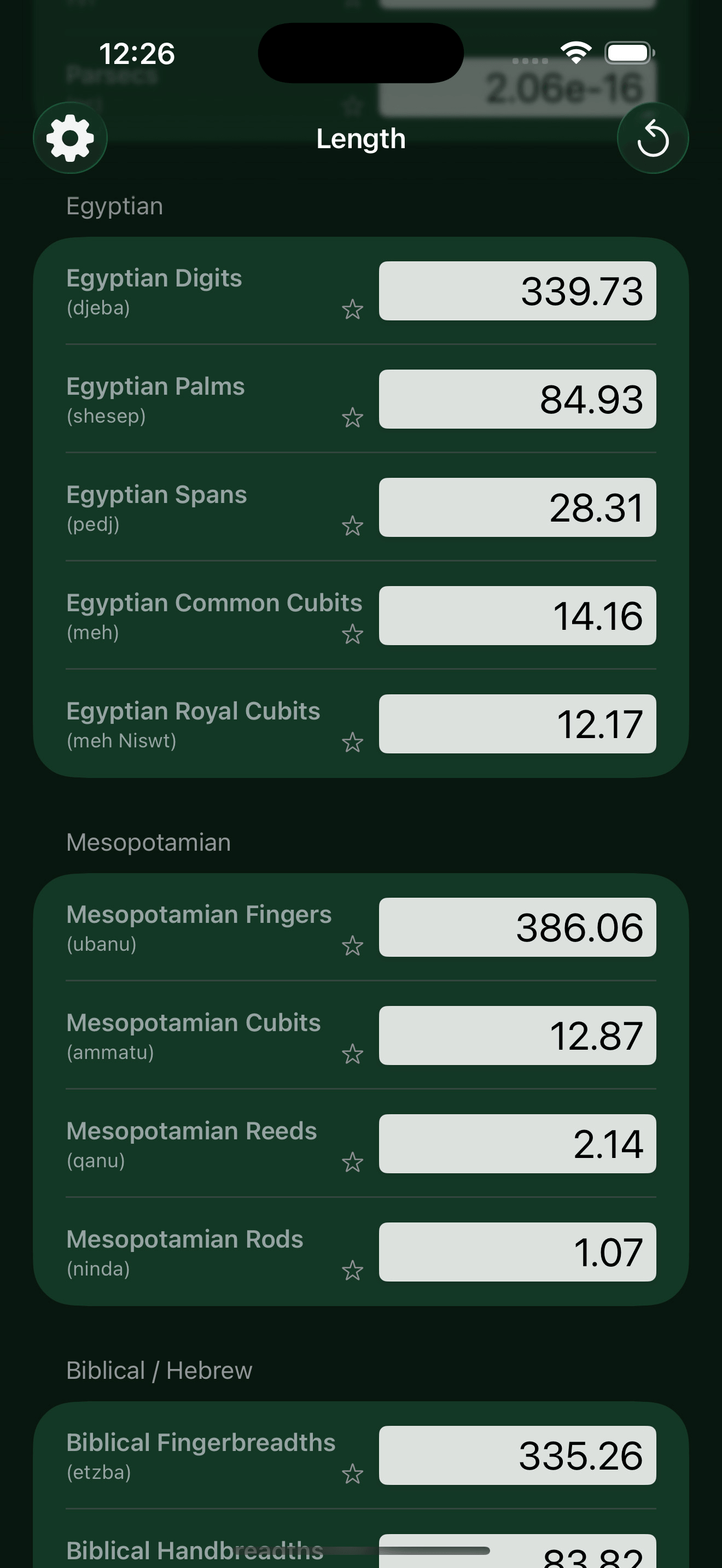 Mila's Length Converter screenshot 8