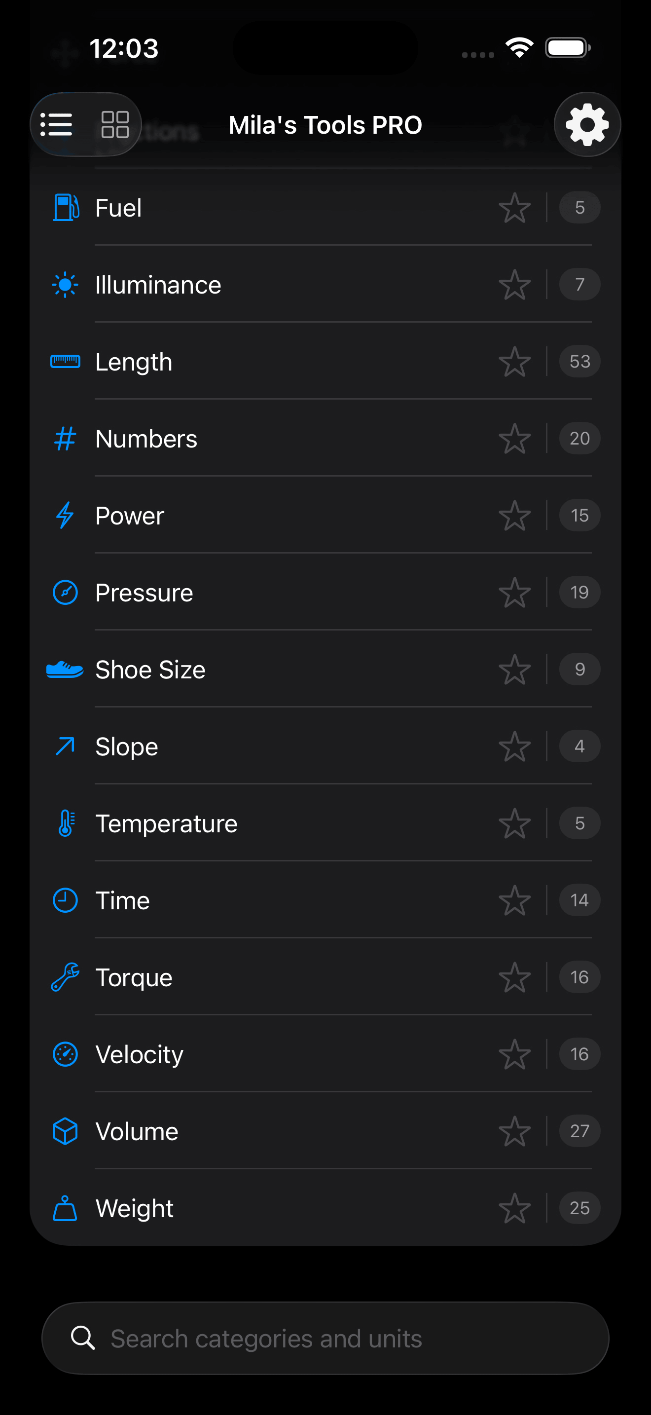 Mila's Unit Converter PRO screenshot 10