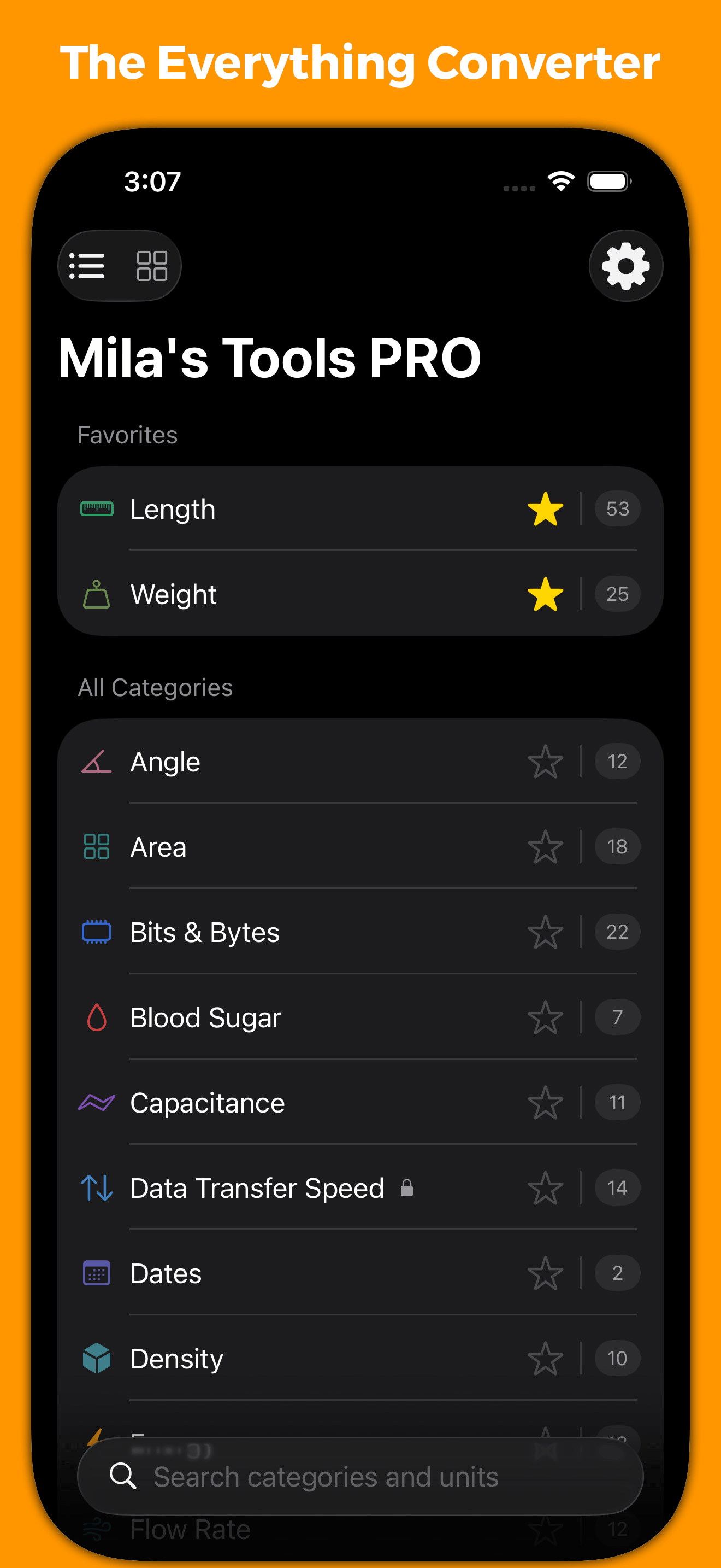 Unit Converter: Mila's Tools screenshot 1