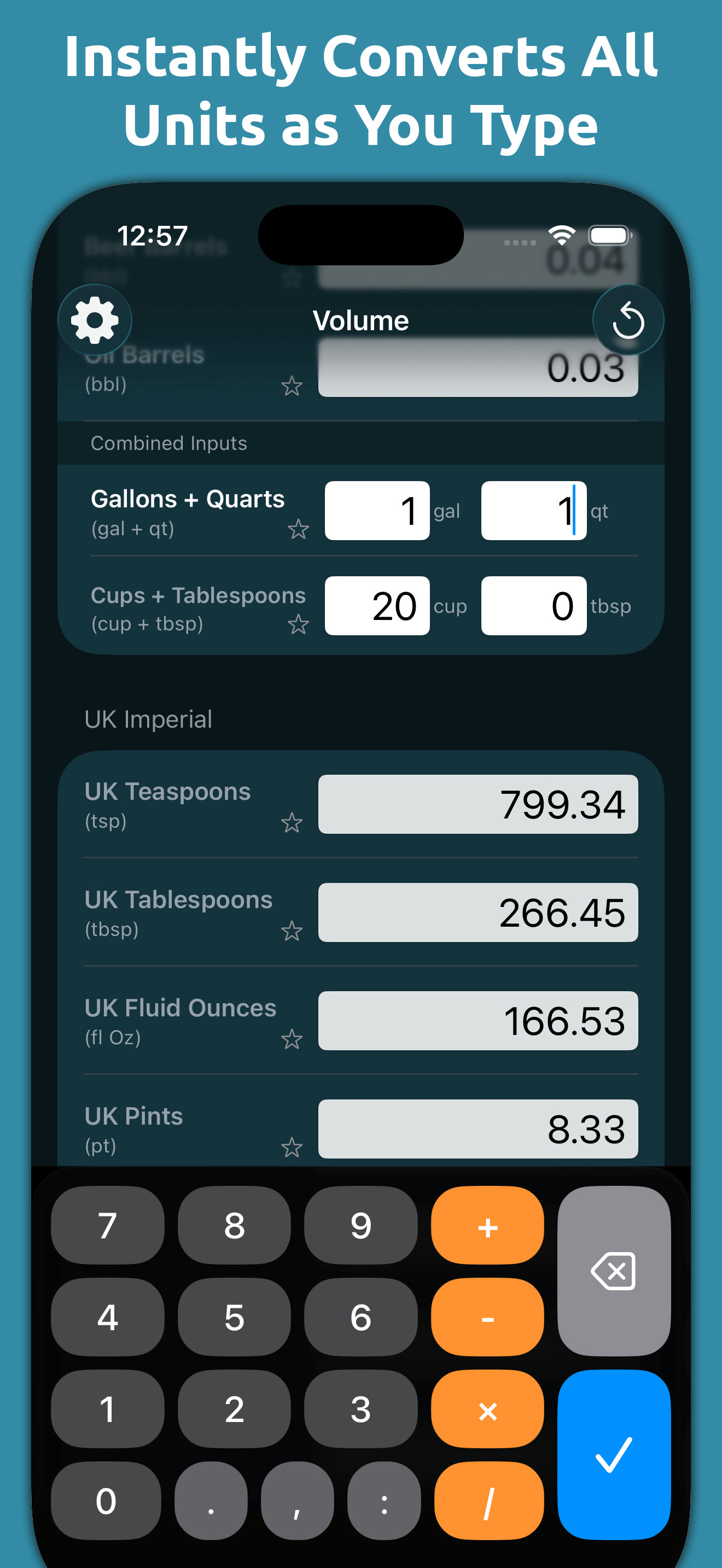 Mila's Volume Converter screenshot 1