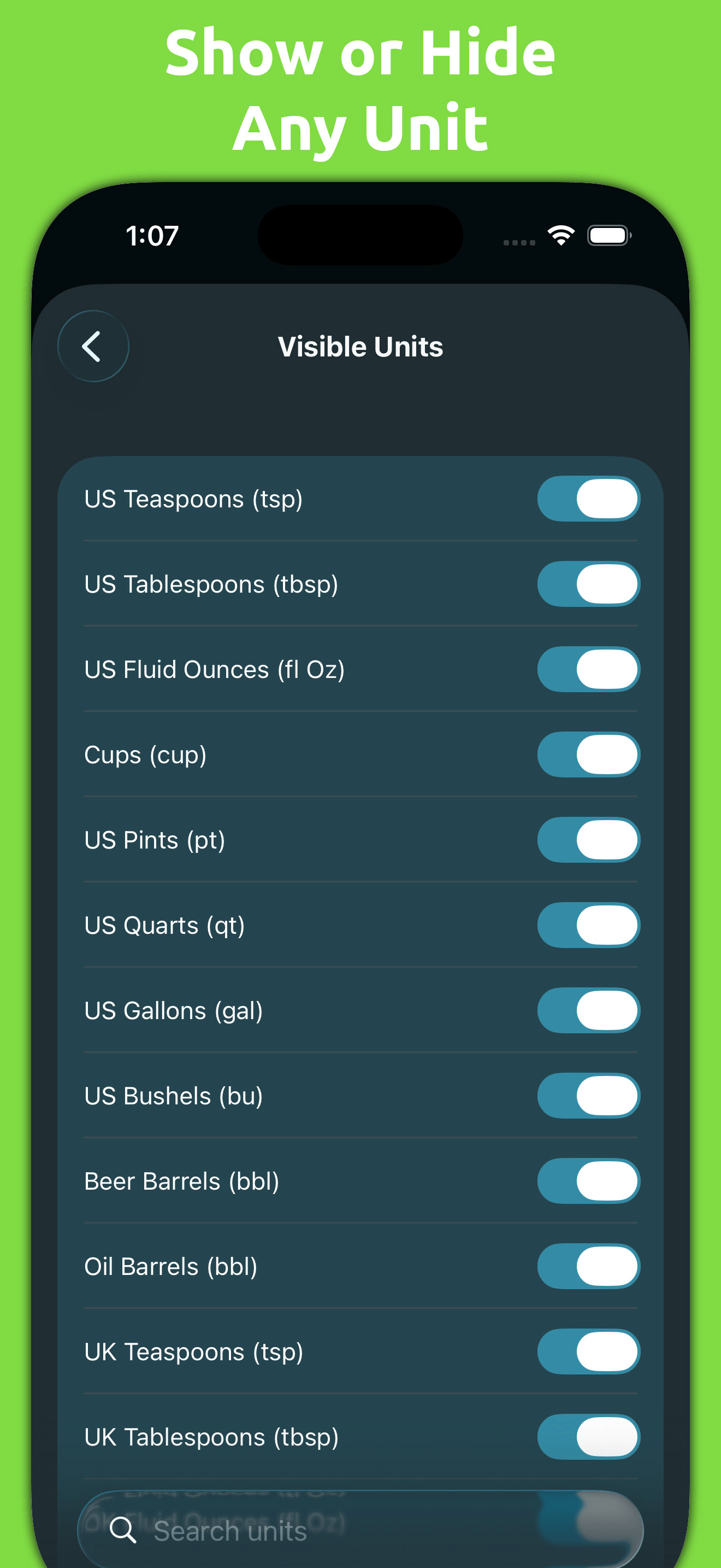 Mila's Volume Converter screenshot 3