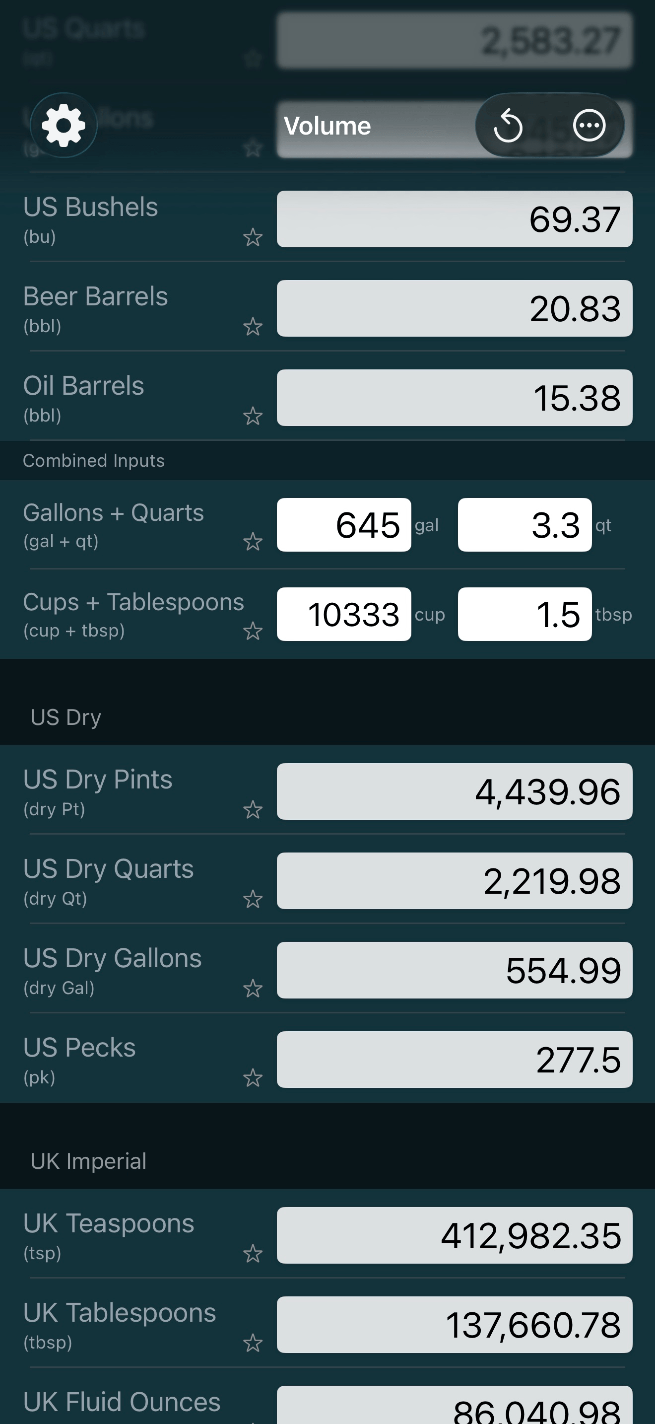 Mila's Volume Converter screenshot 6
