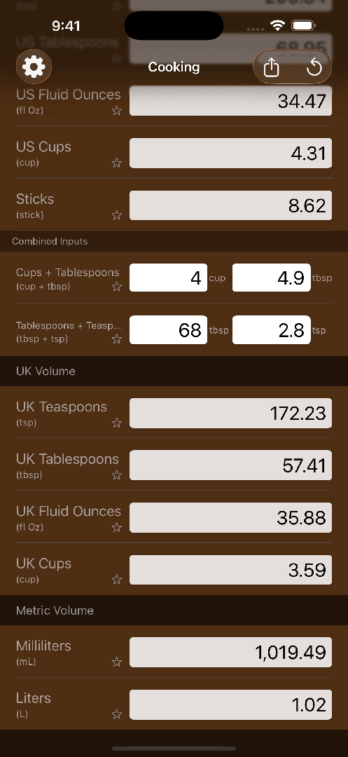 Mila's Cooking Converter PRO — App Store screenshot 7 of 7