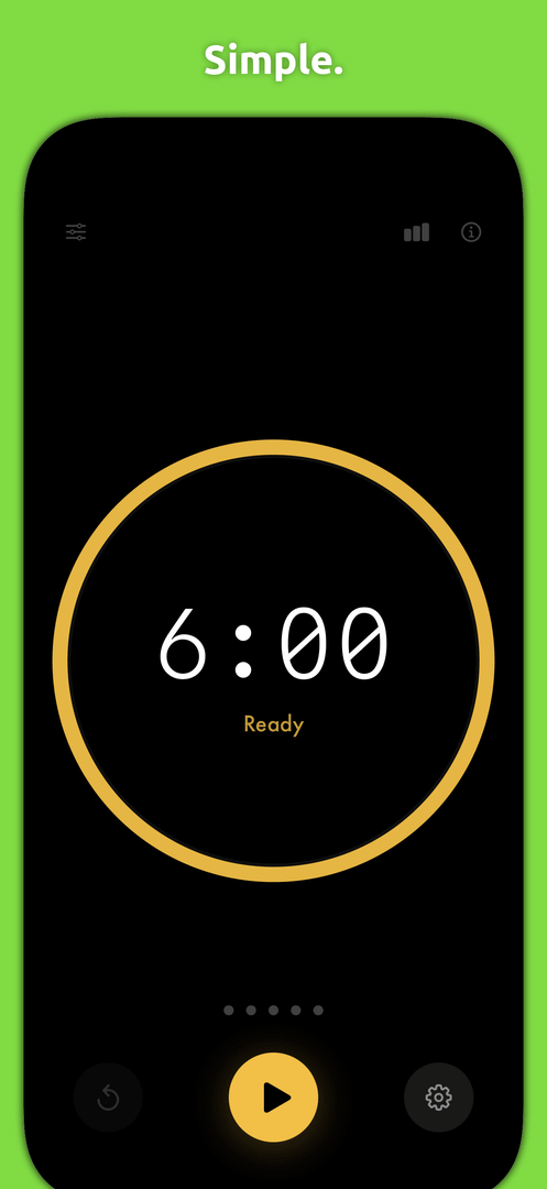 Jiu-Jitsu Round Timer — App Store screenshot 1 of 6