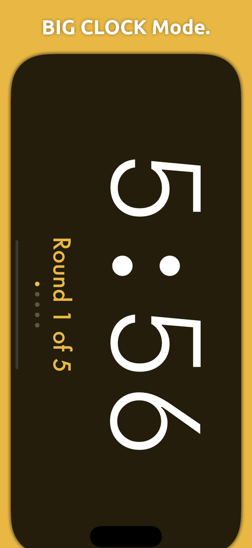 Jiu-Jitsu Round Timer — App Store screenshot 5 of 6