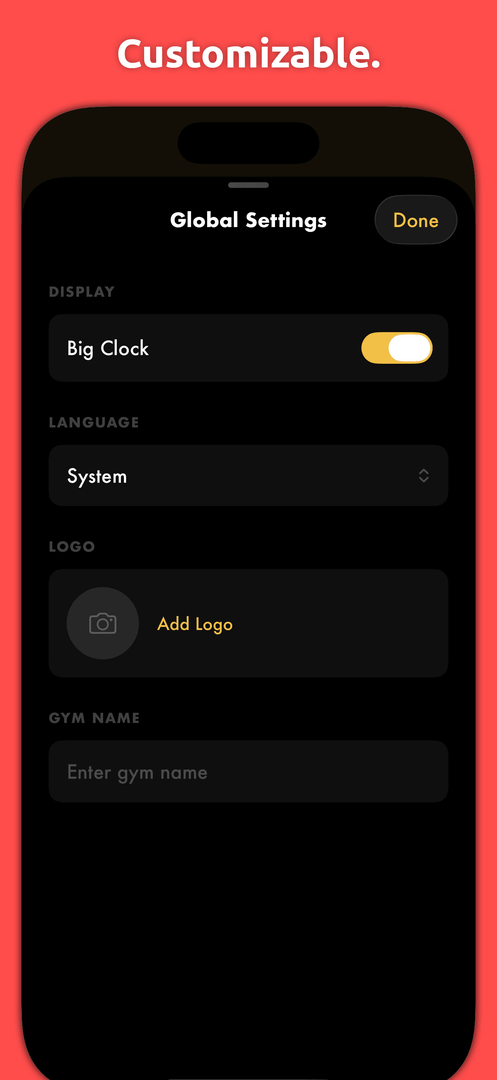 Jiu-Jitsu Round Timer — App Store screenshot 6 of 6
