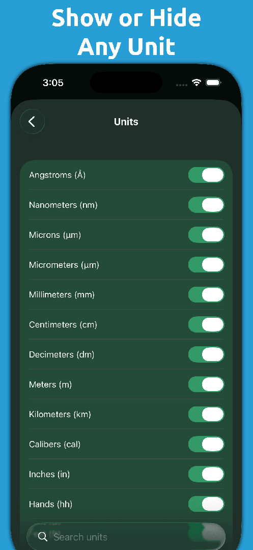Mila's Length Converter — App Store screenshot 3 of 10