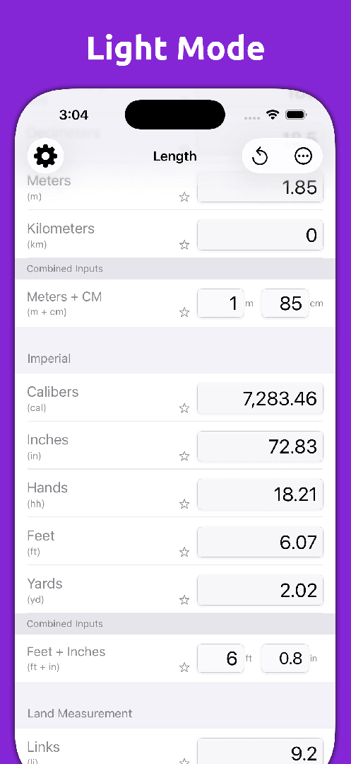 Mila's Length Converter — App Store screenshot 4 of 10