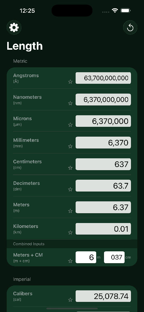 Mila's Length Converter — App Store screenshot 5 of 10