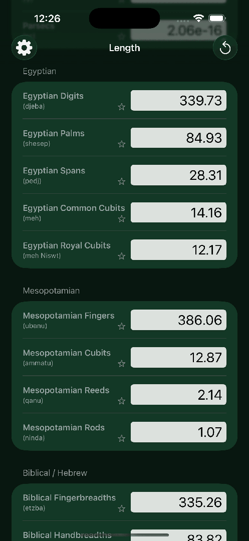 Mila's Length Converter — App Store screenshot 8 of 10