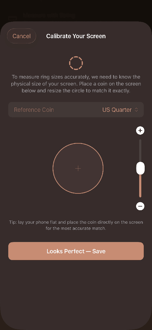 Mila's Ring Sizer & Converter — App Store screenshot 7 of 8