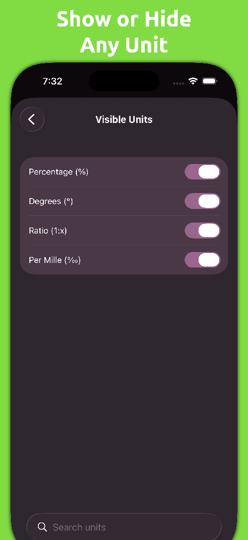 Mila's Slope Calculator PRO — App Store screenshot 3 of 6
