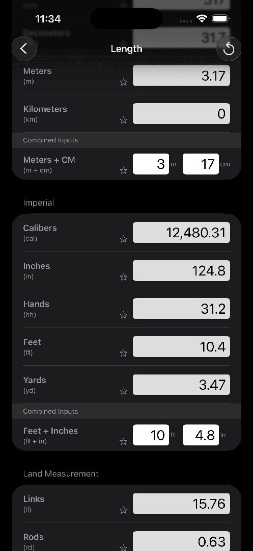 Mila's Unit Converter PRO — App Store screenshot 8 of 10