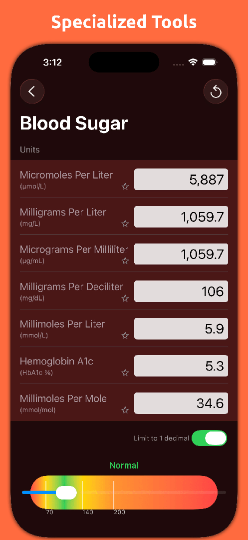 Unit Converter: Mila's Tools — App Store screenshot 3 of 10