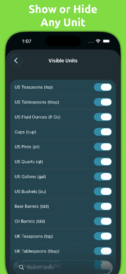 Mila's Volume Converter — App Store screenshot 3 of 8