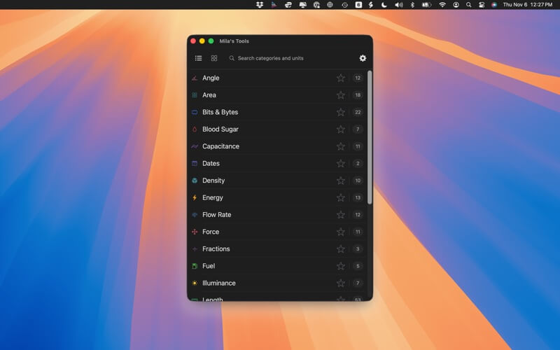 Mila's Tools: Unit Converter — App Store screenshot 2 of 7