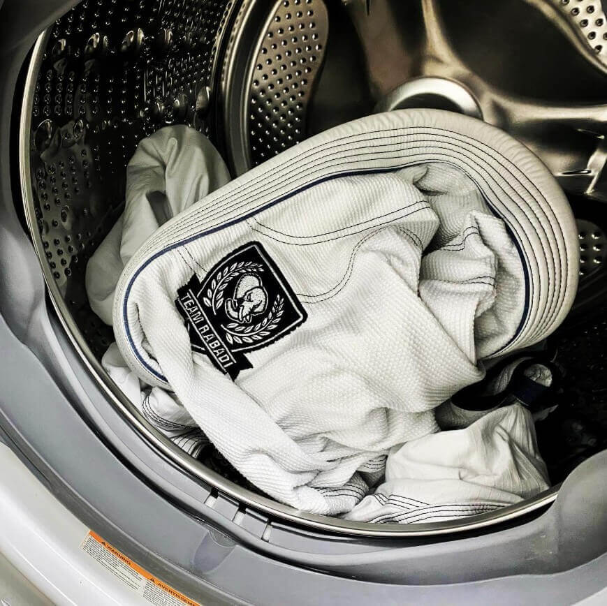 Team Rabadi gi in the wash — first day of training