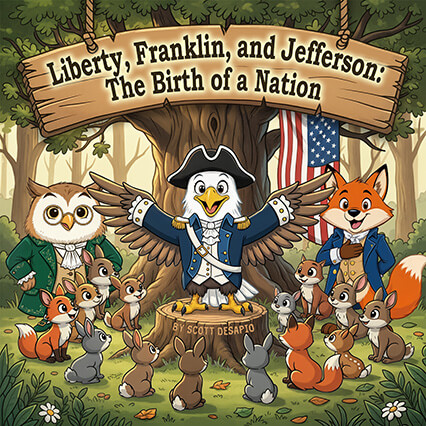 Liberty, Franklin, and Jefferson: The Birth of a Nation — by Scott DeSapio
