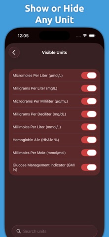 Mila's Blood Sugar Converter - App Store screenshot 5 of 7