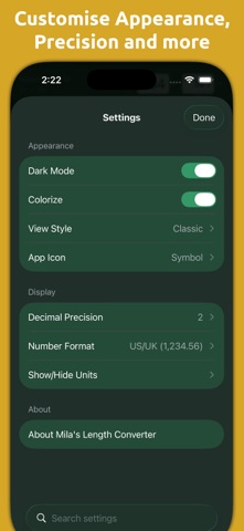 Mila's Length Converter - App Store screenshot 2 of 10