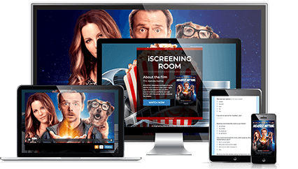 iScreeningRoom on desktop, laptop, tablet, phone, and TV