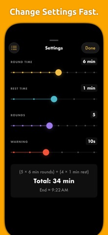 BJJ Timer & Scoreboard - App Store screenshot 5 of 7