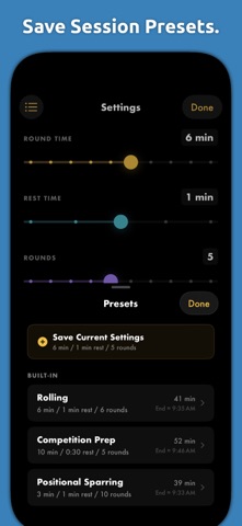 BJJ Timer & Scoreboard - App Store screenshot 6 of 7