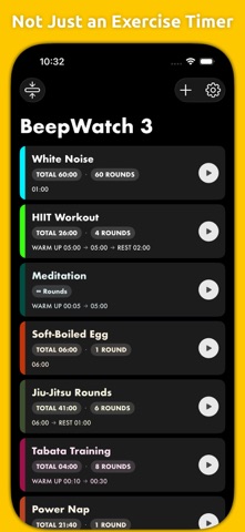 Interval Timer: BeepWatch - App Store screenshot 2 of 10