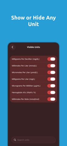 Blood Sugar Converter PRO+ - App Store screenshot 3 of 8