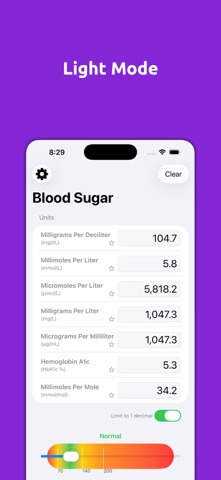 Blood Sugar Converter PRO+ - App Store screenshot 4 of 8