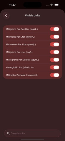 Blood Sugar Converter PRO+ - App Store screenshot 7 of 8