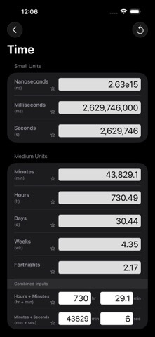 Mila's Unit Converter PRO - App Store screenshot 4 of 10