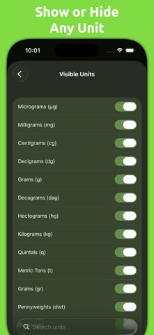Mila's Weight Converter - App Store screenshot 3 of 7