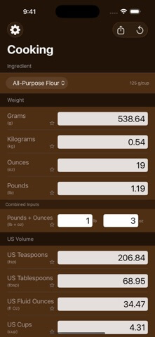 Mila's Cooking Converter PRO - App Store screenshot 6 of 7