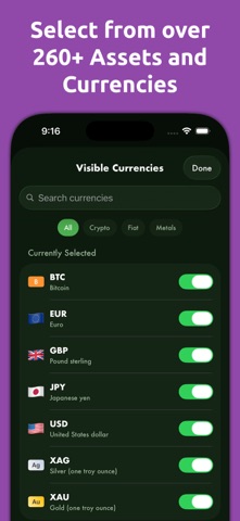 Mila's Currency Converter PRO - App Store screenshot 5 of 6