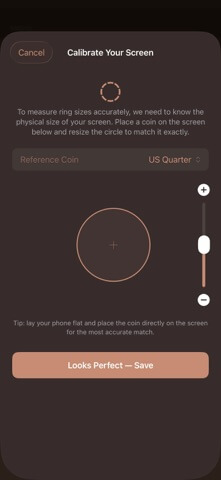 Mila's Ring Sizer & Converter - App Store screenshot 7 of 8