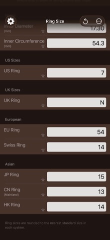 Mila's Ring Sizer & Converter - App Store screenshot 8 of 8