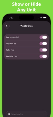 Mila's Slope Calculator PRO - App Store screenshot 3 of 6