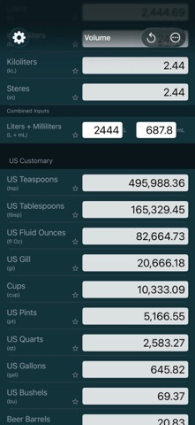 Mila's Volume Converter - App Store screenshot 5 of 8