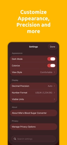 Blood Sugar Converter PRO+ - App Store screenshot 2 of 8