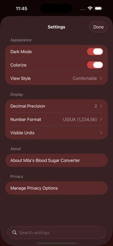 Blood Sugar Converter PRO+ - App Store screenshot 6 of 8